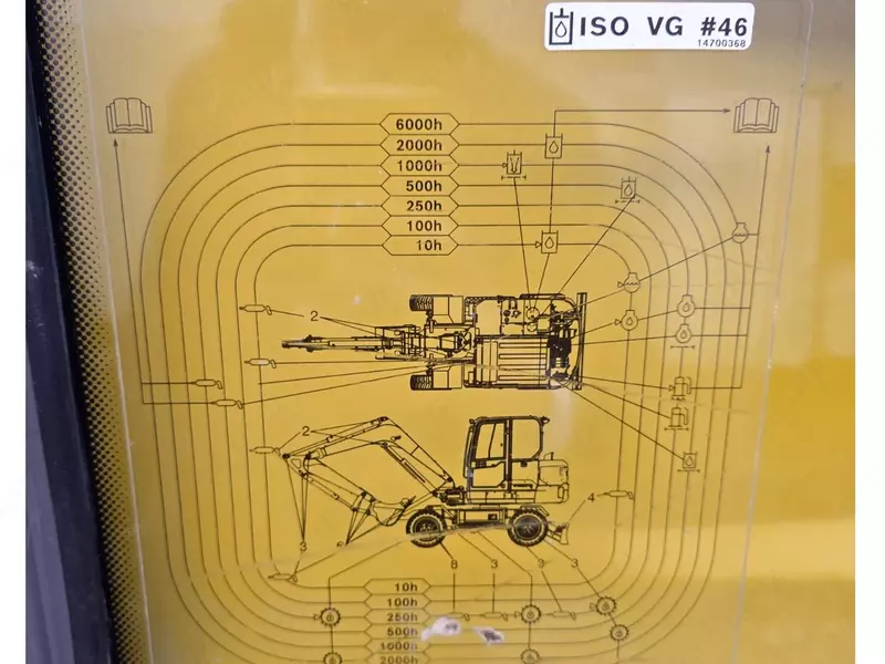 Volvo EW60E g‘ildirakli ekskavatori
