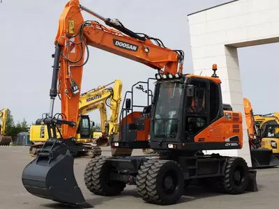 Колёсный экскаватор DOOSAN DX165W-5