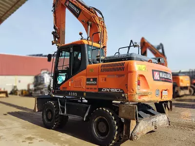 Doosan DX190W-5 g‘ildirakli ekskavatori