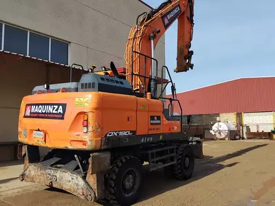 Doosan DX190W-5 g‘ildirakli ekskavatori