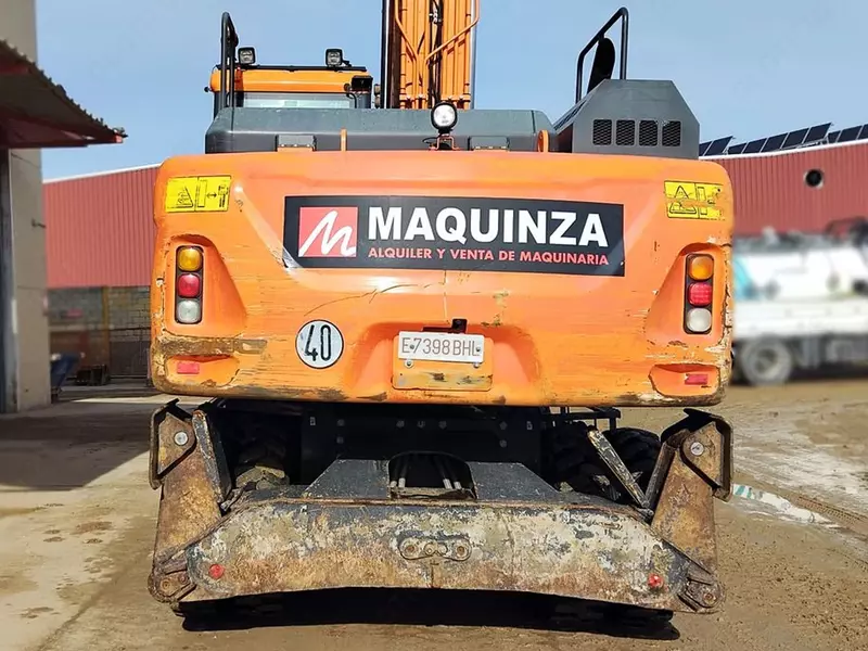 Doosan DX190W-5 g‘ildirakli ekskavatori