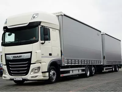 Тентованный грузовик DAF XF 480