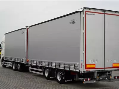 Тентованный грузовик DAF XF 480