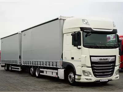 Тентованный грузовик DAF XF 480