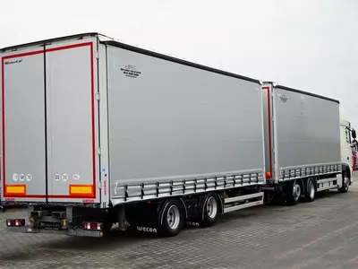 Тентованный грузовик DAF XF 480