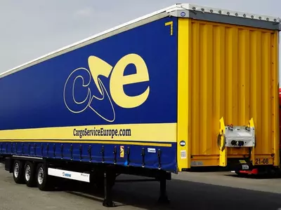 Тентованный полуприцеп KRONE FIRANKA