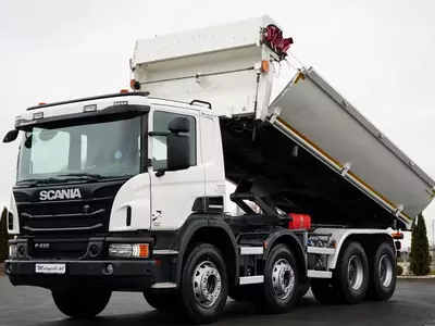 SCANIA P 410 samosval