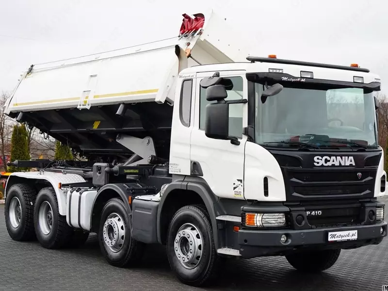SCANIA P 410 samosval