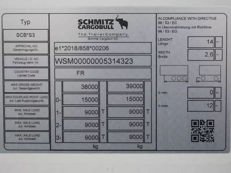 Полуприцеп-рефрижератор SCHMITZ CARGOBULL