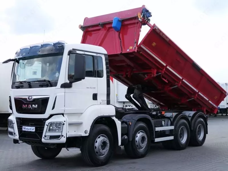 MAN TGS 35.460 / 8X4 samosvali