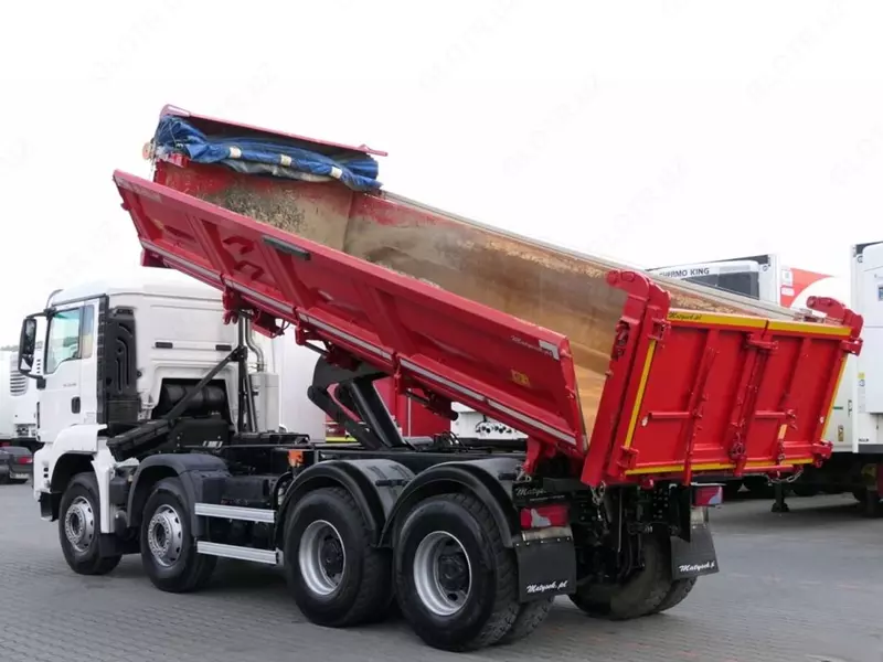MAN TGS 35.460 / 8X4 samosvali