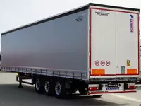  SCHMITZ-CARGOBULL chodirli yarim tirkama - 