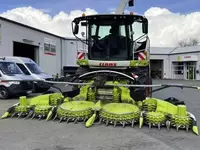   CLAAS JAGUAR 930 + PU 300 + ORBIS 600 ozuqa yig‘ish kombayni