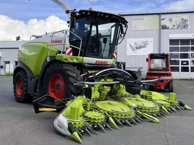 CLAAS JAGUAR 930 + PU 300 + ORBIS 600 ozuqa yig‘ish kombayni