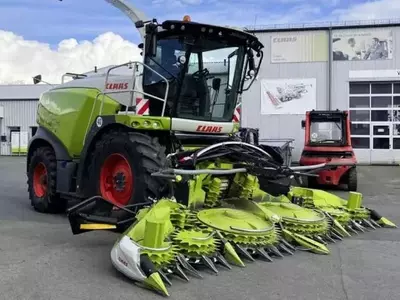 CLAAS JAGUAR 930 + PU 300 + ORBIS 600 ozuqa yig‘ish kombayni