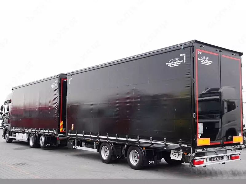 DAF XF 480 / ZESTAW TANDEM 120 M3 yuk mashinasi