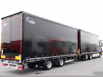  DAF XF 480 / ZESTAW TANDEM 120 M3 yuk mashinasi Chakana savdo