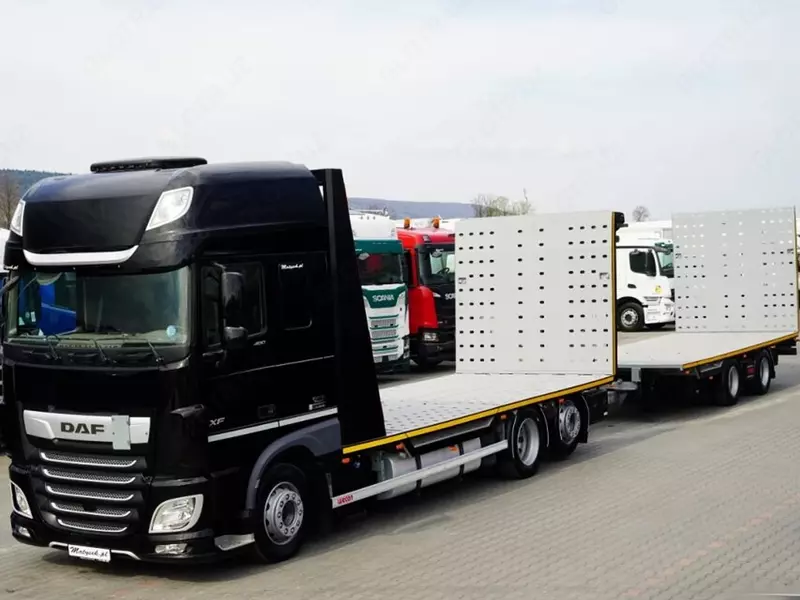 Грузовик автовоз DAF XF 480