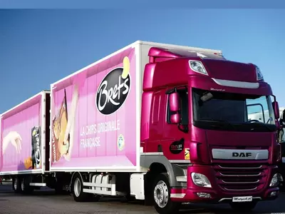 Грузовик с закрытым кузовом DAF CF 450