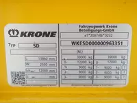 KRONE FIRANKA chodirli yarim tirkama  - Fresh online©️