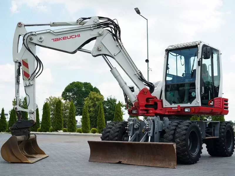 Колёсный экскаватор TAKEUCHI TB 295 W / KOPARKA KOŁOWA