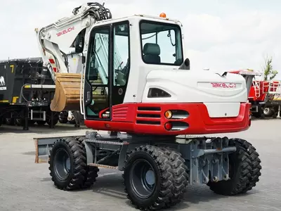 Колёсный экскаватор TAKEUCHI TB 295 W / KOPARKA KOŁOWA