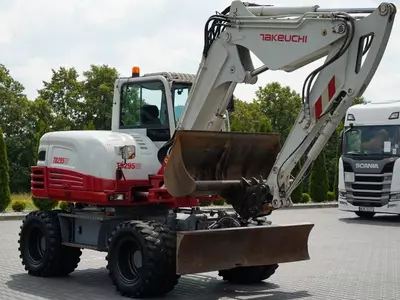 Колёсный экскаватор TAKEUCHI TB 295 W / KOPARKA KOŁOWA