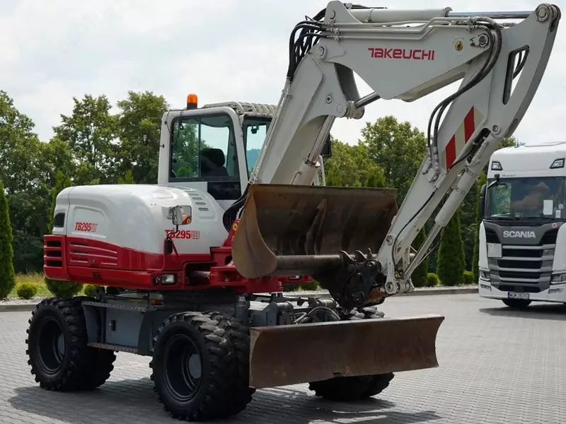 Колёсный экскаватор TAKEUCHI TB 295 W / KOPARKA KOŁOWA
