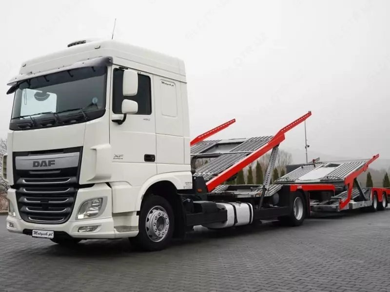 DAF XF 480 / LORA / LOHR / 16,5 M yuk mashinasi