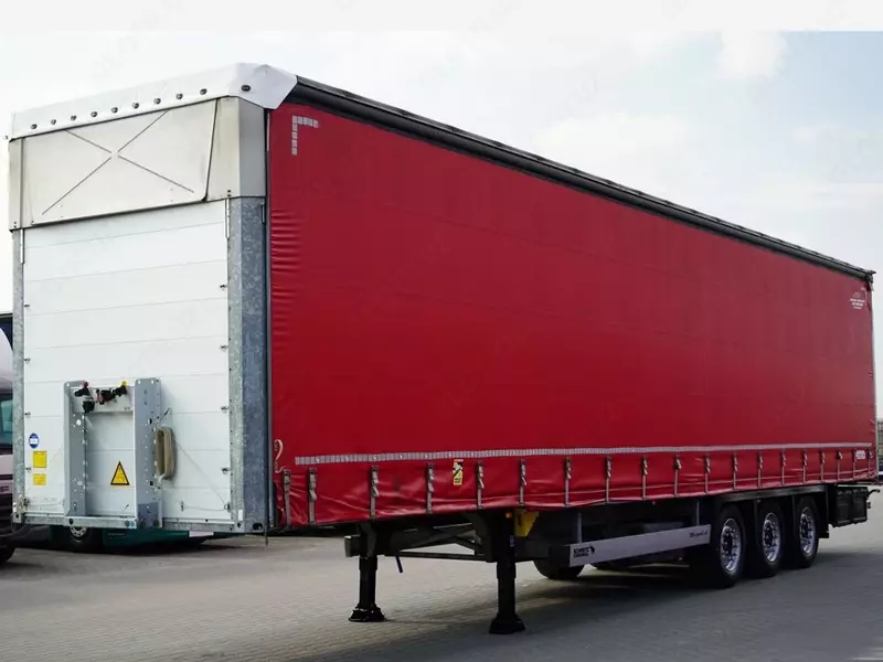 SCHMITZ-CARGOBULL chodirli yarim tirkama