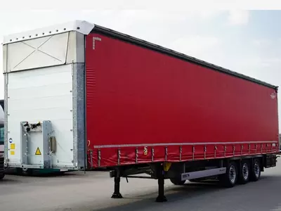 SCHMITZ-CARGOBULL chodirli yarim tirkama