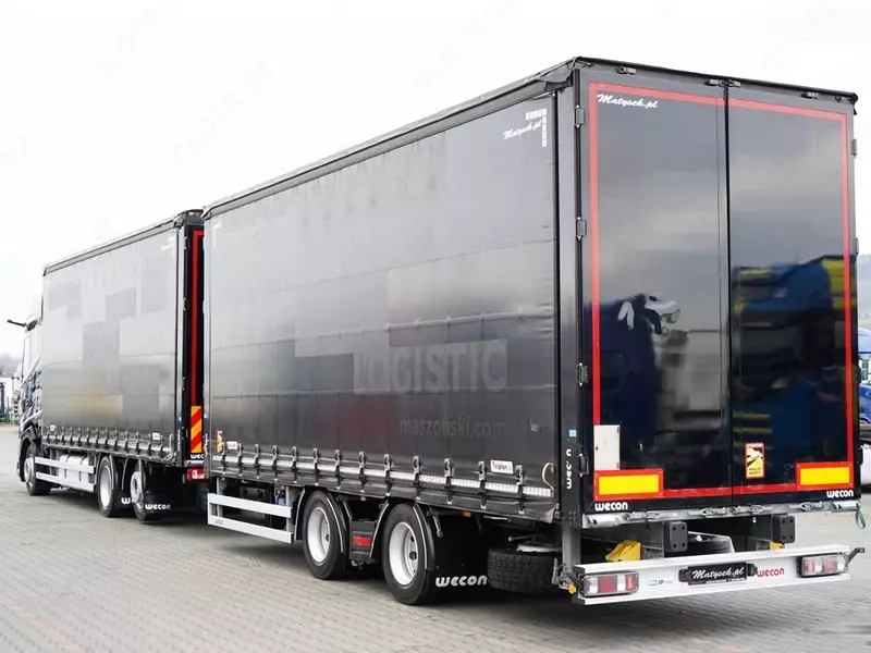 Тентованный грузовик DAF XG 480