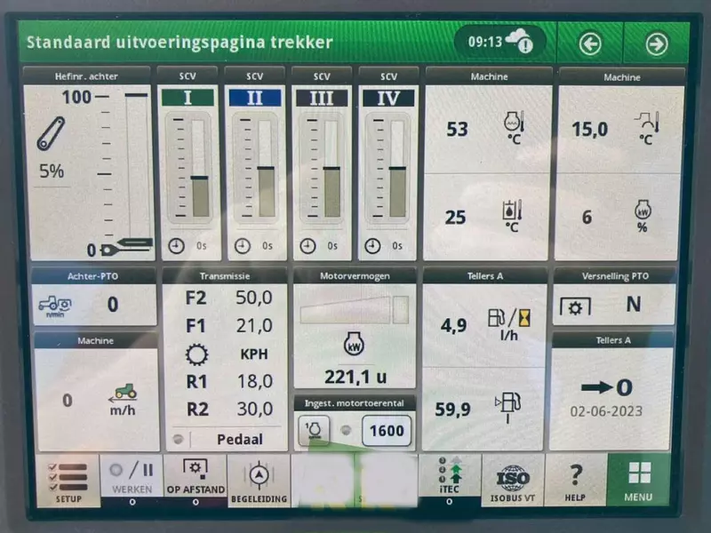 Трактор колесный John Deere 6R 155