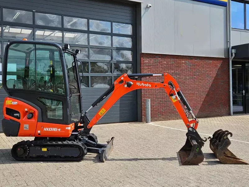Kubota KX016-4 mini ekskavatori