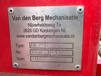 BCW Rijenfrees 8 rijen maxsus taroq kesish mashinasi Pluglar
