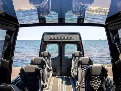 Микроавтобус Mercedes-Benz Sprinter 317 Cabrio 8+1 Full Panoramic