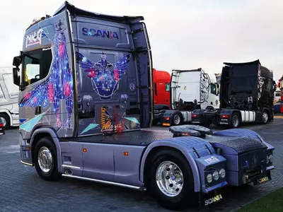 Тягач Scania S580