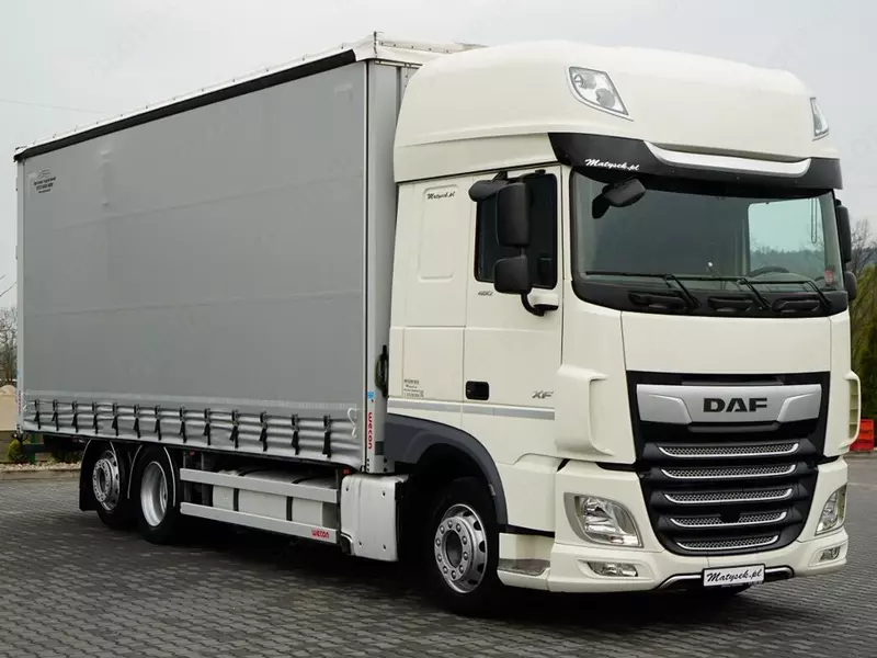 Тентованный грузовик DAF XF 480