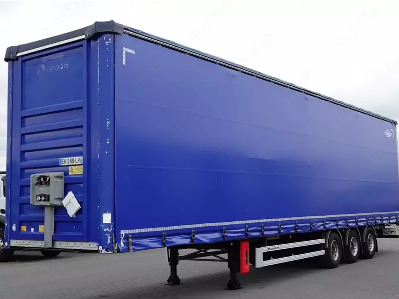 Полуприцепы Fruehauf Firanka / Mega / LOW Deck / Bardzo Mocna PODŁOGA Szyna-Deska