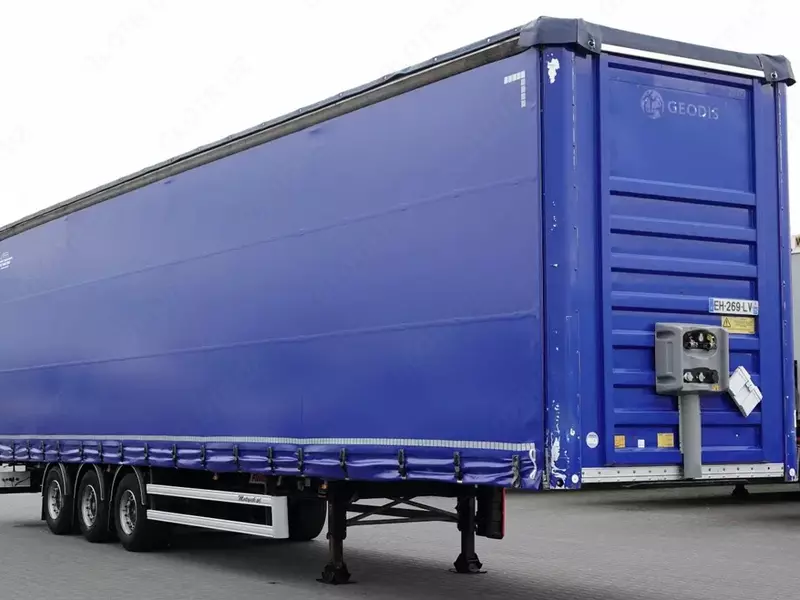 Полуприцепы Fruehauf Firanka / Mega / LOW Deck / Bardzo Mocna PODŁOGA Szyna-Deska