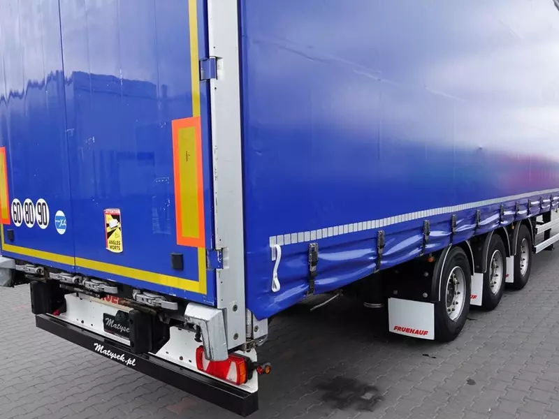 Полуприцепы Fruehauf Firanka / Mega / LOW Deck / Bardzo Mocna PODŁOGA Szyna-Deska