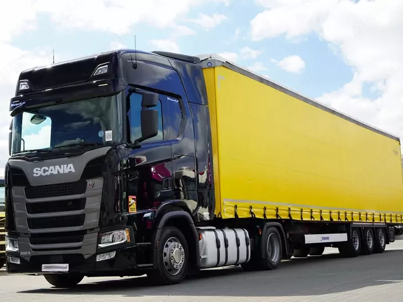 Седельный тягач Scania S500 Mega / Low Deck / Retarder / I-Park Cool