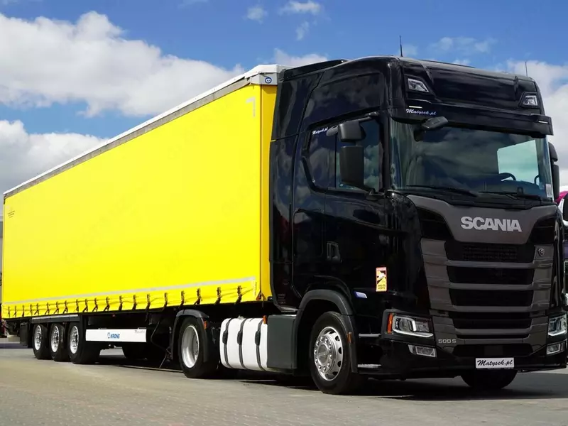 Седельный тягач Scania S500 Mega / Low Deck / Retarder / I-Park Cool