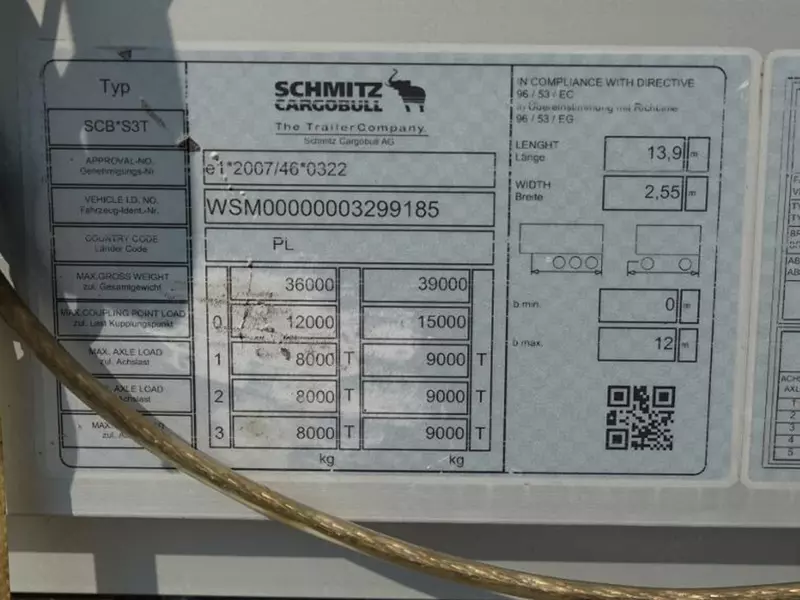 Полуприцепы Schmitz Cargobull