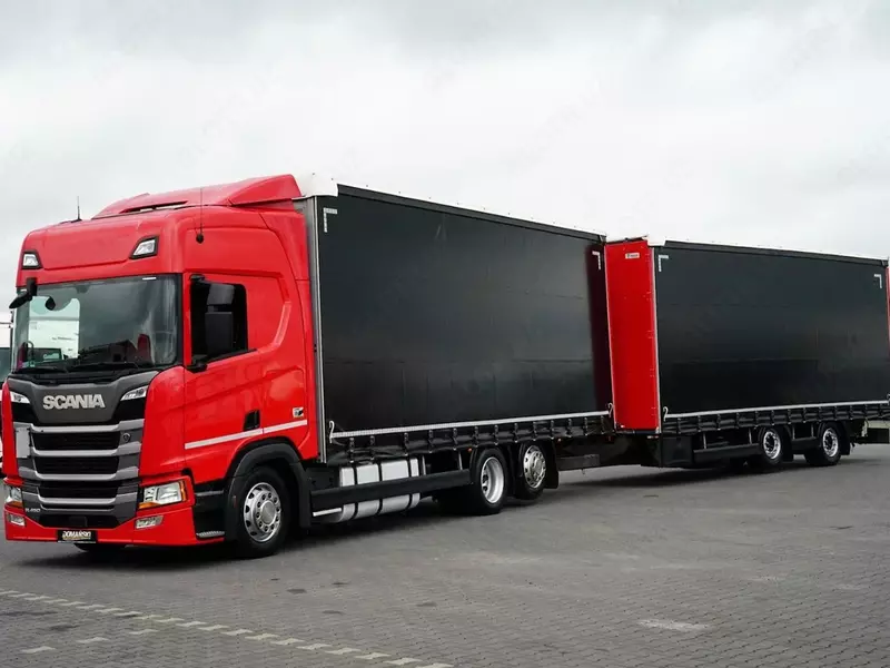 Scania R450 ACC / Euro 6 / Zestaw Przejazdowy 120 M3