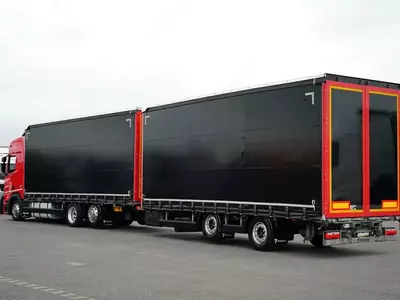 Scania R450 ACC / Euro 6 / Zestaw Przejazdowy 120 M3