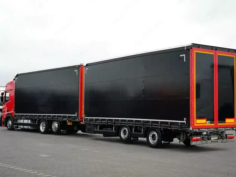 Scania R450 ACC / Euro 6 / Zestaw Przejazdowy 120 M3