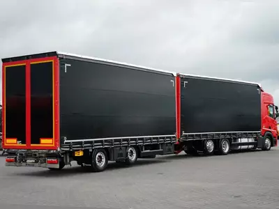 Scania R450 ACC / Euro 6 / Zestaw Przejazdowy 120 M3