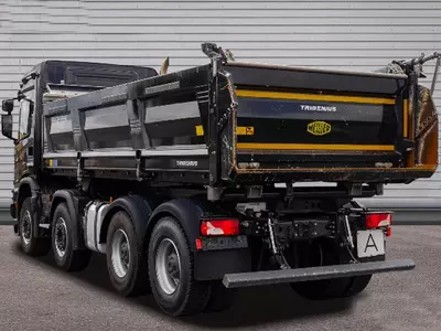 Самосвал Scania G460 B8x4HZ XT - Meiller Trigenius D421 / Bordmat
