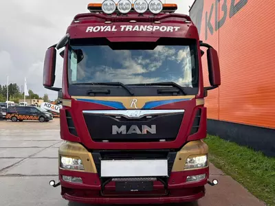   MAN TGS 35.480 8x4H-6 avtopoyezdlari Gidroyuritma / Platforma L9160 mm